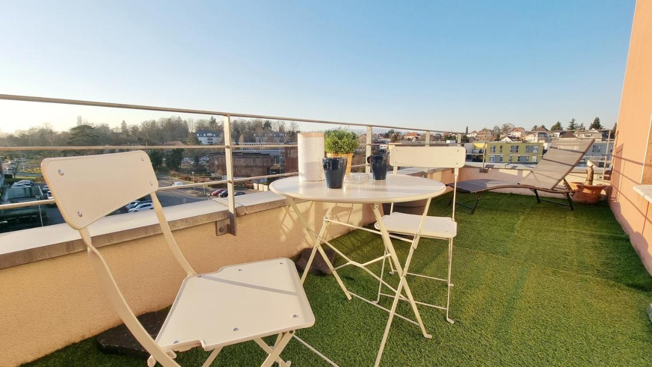 Le Smart - Parking - Terrasse - Wifi - Mulhouse - Relax Bnb Pfastatt Exteriér fotografie