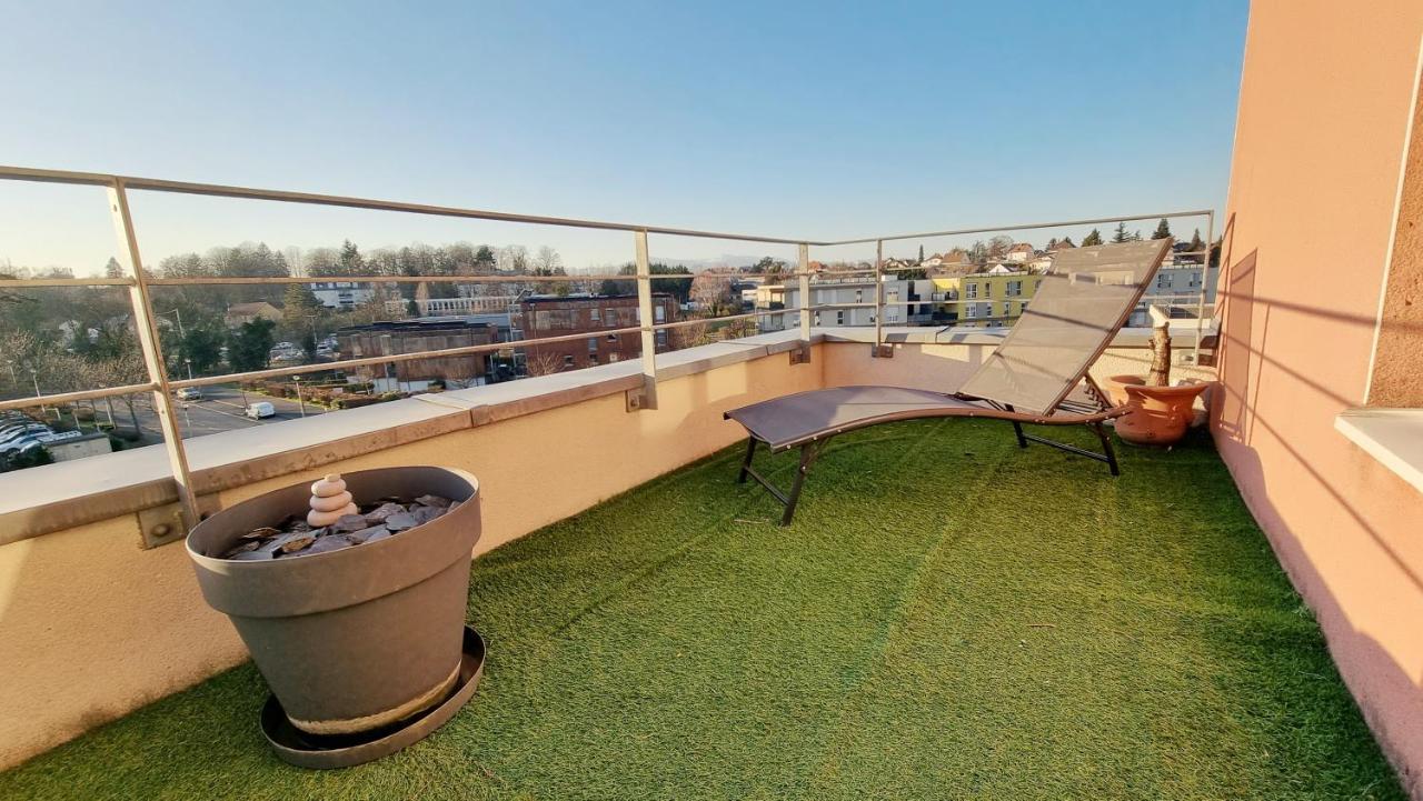 Le Smart - Parking - Terrasse - Wifi - Mulhouse - Relax Bnb Pfastatt Exteriér fotografie